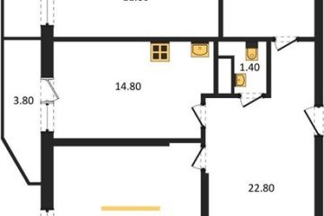 Фото №1: 3-комнатная квартира 103 м² - Краснодар, мкр. жилой комплекс Зеленодар, 