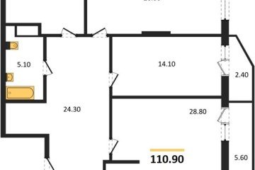 Фото №1: 3-комнатная квартира 112 м² - Краснодар, мкр. жилой комплекс Зеленодар, 
