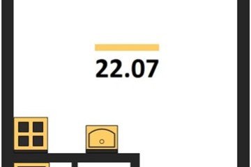 Фото №1: Студия 21 м² - Краснодар, мкр. Прикубанский внутригородской округ, 