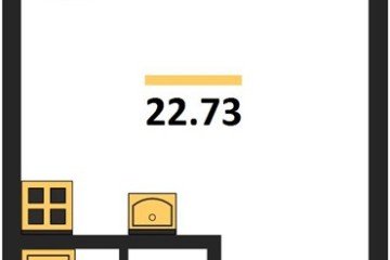 Фото №1: Студия 22 м² - Краснодар, мкр. Прикубанский внутригородской округ, 