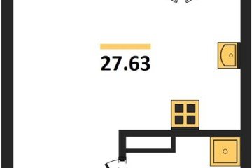 Фото №1: Студия 27 м² - Краснодар, мкр. Прикубанский внутригородской округ, 