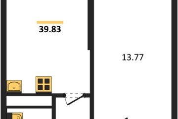 Фото №1: 1-комнатная квартира 39 м² - Майкоп, 
