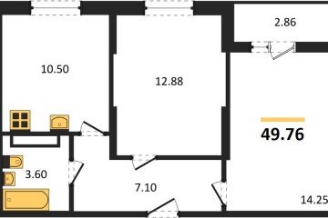 Фото №1: 2-комнатная квартира 49 м² - Краснодар, мкр. Карасунский внутригородской округ, 