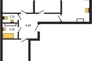 Фото №1: 3-комнатная квартира 74 м² - Краснодар, мкр. Карасунский внутригородской округ, 