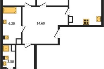 Фото №1: 3-комнатная квартира 92 м² - Краснодар, мкр. Парк Победы, 