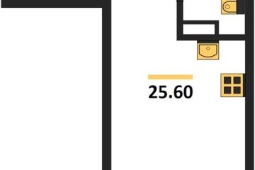 Фото №1: Студия 25 м² - Краснодар, мкр. Парк Победы, 