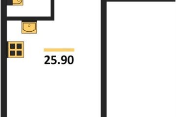 Фото №1: Студия 25 м² - Краснодар, мкр. Прикубанский внутригородской округ, 