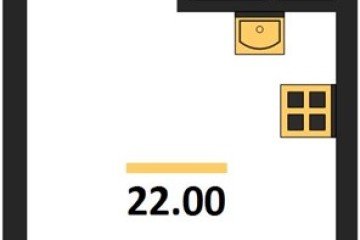 Фото №1: Студия 22 м² - Краснодар, мкр. Прикубанский внутригородской округ, 