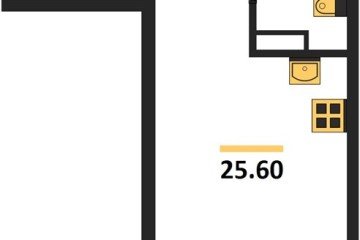 Фото №1: Студия 25 м² - Краснодар, мкр. Парк Победы, 