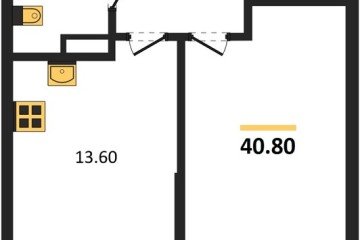 Фото №1: 1-комнатная квартира 40 м² - Краснодар, мкр. Парк Победы, 
