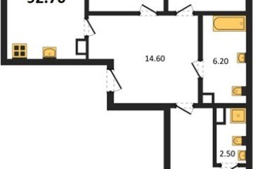 Фото №1: 3-комнатная квартира 92 м² - Краснодар, мкр. Парк Победы, 