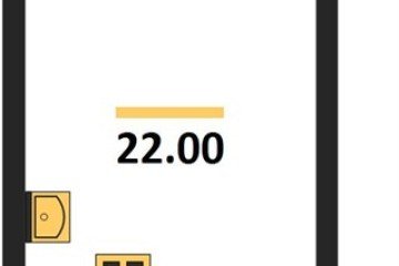 Фото №1: Студия 22 м² - Краснодар, мкр. Парк Победы, 