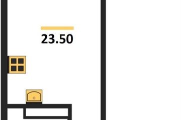 Фото №1: Студия 23 м² - Краснодар, мкр. Парк Победы, 