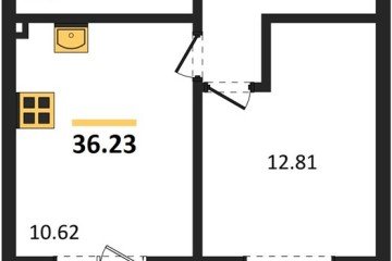 Фото №1: 1-комнатная квартира 36 м² - Краснодар, мкр. ЖК Тёплые Края, 