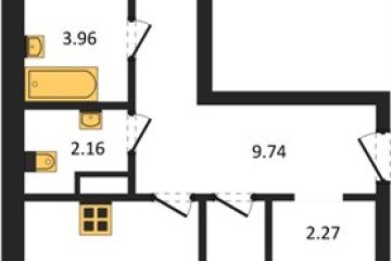 Фото №1: 2-комнатная квартира 58 м² - Краснодар, мкр. ЖК Тёплые Края, 