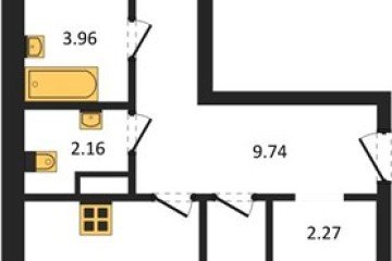 Фото №1: 2-комнатная квартира 58 м² - Краснодар, мкр. ЖК Тёплые Края, 