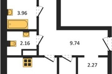 Фото №1: 2-комнатная квартира 59 м² - Краснодар, мкр. ЖК Тёплые Края, 