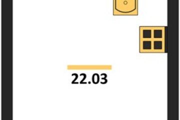 Фото №1: Студия 21 м² - Краснодар, мкр. ЖК Тёплые Края, 