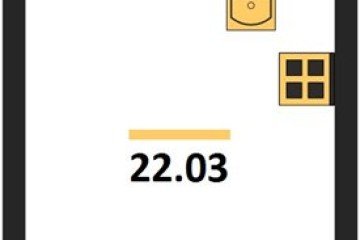 Фото №1: Студия 21 м² - Краснодар, мкр. ЖК Тёплые Края, 