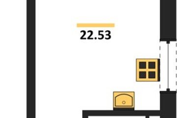 Фото №1: Студия 22 м² - Краснодар, мкр. ЖК Тёплые Края, 