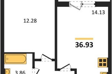 Фото №1: 1-комнатная квартира 37 м² - Краснодар, мкр. ЖК Тёплые Края, 