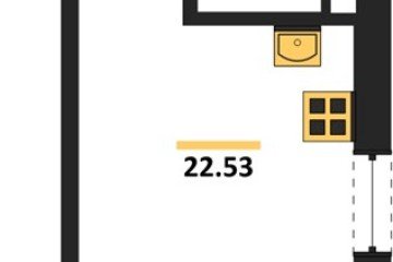 Фото №1: Студия 21 м² - Краснодар, мкр. ЖК Тёплые Края, 