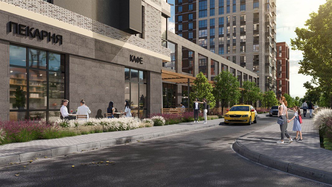 Фото №4: 1-комнатная квартира 39 м² - Краснодар, Прикубанский внутригородской округ, мкр. ЖК Тёплые Края