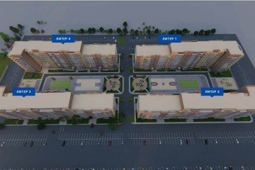 Фото №2: 2-комнатная квартира 77 м² - Пригородный, мкр. жилой комплекс Сиреневый Бульвар, 