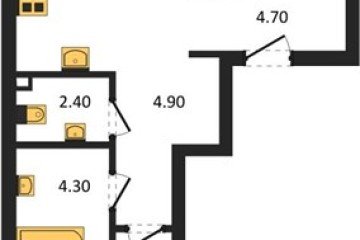 Фото №1: 2-комнатная квартира 61 м² - Краснодар, мкр. Прикубанский внутригородской округ, ул. им. Мурата Ахеджака, 26