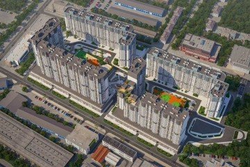 Фото №2: 1-комнатная квартира 42 м² - Краснодар, мкр. жилой комплекс Кино, ул. Уральская, 100/5