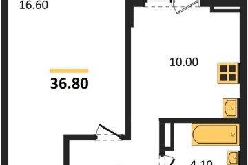 Фото №1: 1-комнатная квартира 36 м² - Краснодар, мкр. жилой комплекс Парк У Дома, ул. Героев-Разведчиков, 11