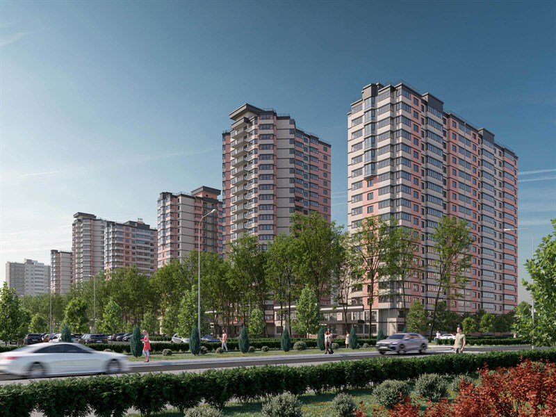 Фото №2: 3-комнатная квартира 87 м² - Краснодар, жилой комплекс Парк У Дома, ул. Героев-Разведчиков, 11