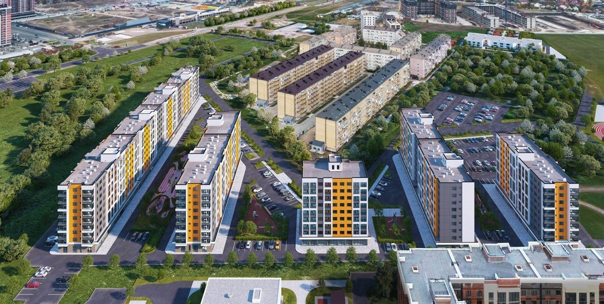 Фото №5: 2-комнатная квартира <span class="whitespace-nowrap">62 м²</span>, <span class="whitespace-nowrap">2/9 эт.</span> - Краснодар, Прикубанский внутригородской округ, мкр. жилой комплекс Друзья, ул. имени Генерала Брусилова, 28к4