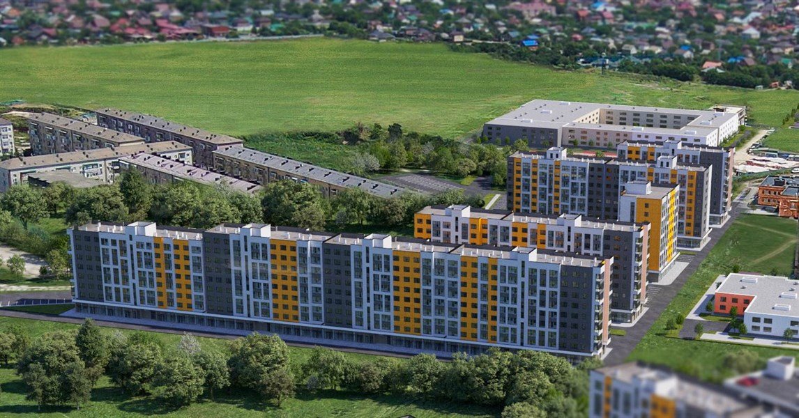 Фото №3: 1-комнатная квартира 36 м² - Краснодар, жилой комплекс Друзья, 