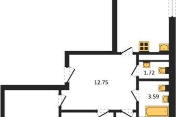 Фото №1: 3-комнатная квартира 83 м² - Майкоп, 