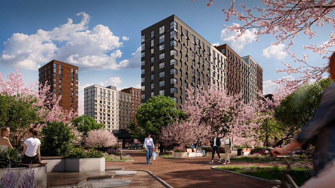 Фото №7: 2-комнатная квартира 78 м² - Яблоновский, мкр. жилой комплекс Грин Эпл