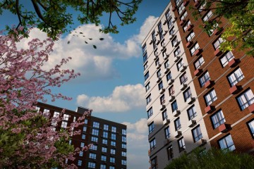 Фото №5: 2-комнатная квартира 48 м² - Яблоновский, мкр. жилой комплекс Грин Эпл, 