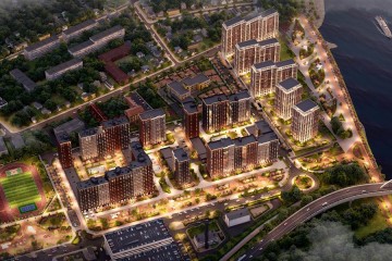 Фото №4: 2-комнатная квартира 48 м² - Яблоновский, мкр. жилой комплекс Грин Эпл, 