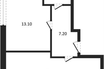 Фото №1: 1-комнатная квартира 50 м² - Яблоновский, мкр. жилой комплекс Грин Эпл, 