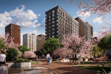 Фото №2: 1-комнатная квартира 42 м² - Яблоновский, мкр. жилой комплекс Грин Эпл, 