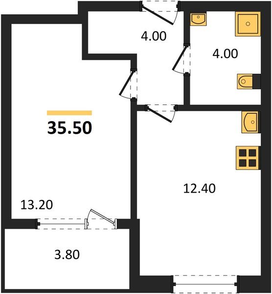 Фото №1: 1-комнатная квартира 35 м² - Краснодар, Карасунский внутригородской округ