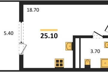 Фото №1: Студия 25 м² - Краснодар, мкр. Карасунский внутригородской округ, 