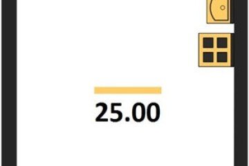 Фото №1: Студия 25 м² - Краснодар, мкр. Карасунский внутригородской округ, 