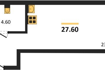 Фото №1: Студия 27 м² - Краснодар, мкр. Карасунский внутригородской округ, 