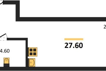 Фото №1: Студия 27 м² - Краснодар, мкр. Карасунский внутригородской округ, 