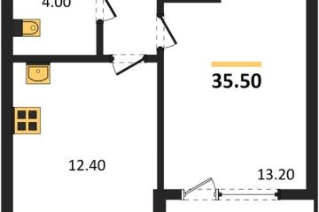 Фото №1: 1-комнатная квартира 35 м² - Краснодар, мкр. Карасунский внутригородской округ, 