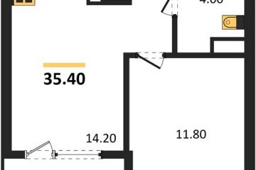 Фото №1: 1-комнатная квартира 35 м² - Краснодар, мкр. Карасунский внутригородской округ, 