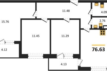 Фото №1: 3-комнатная квартира 75 м² - Краснодар, мкр. Прикубанский внутригородской округ, 