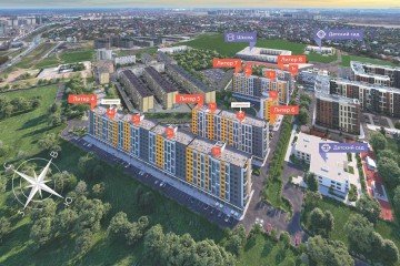 Фото №2: 3-комнатная квартира 75 м² - Краснодар, мкр. Прикубанский внутригородской округ, 