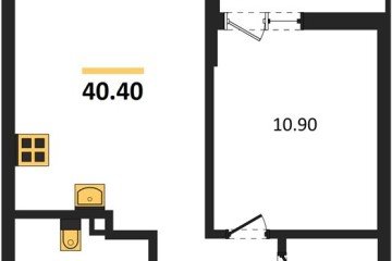 Фото №1: 1-комнатная квартира 40 м² - Майкоп, мкр. ЖК Звезды, 